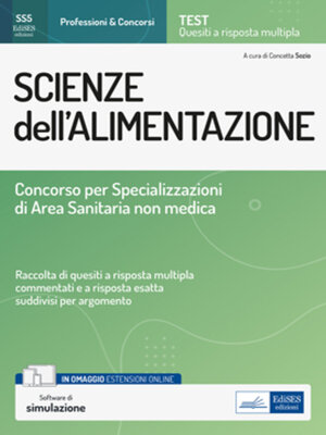 cover image of Scienze dell'Alimentazione